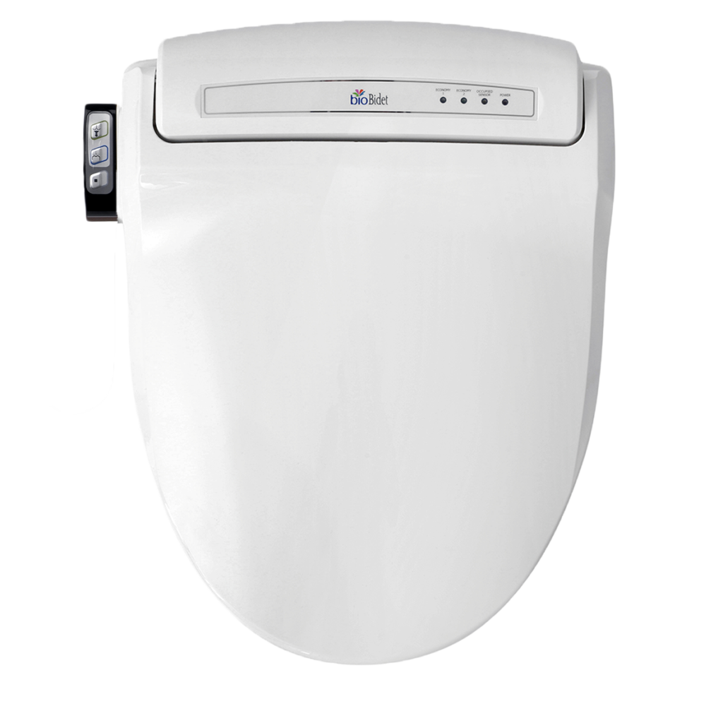 Deska myjąca BioBidet BB-1000 Standard – widok z góry z zamkniętą pokrywą